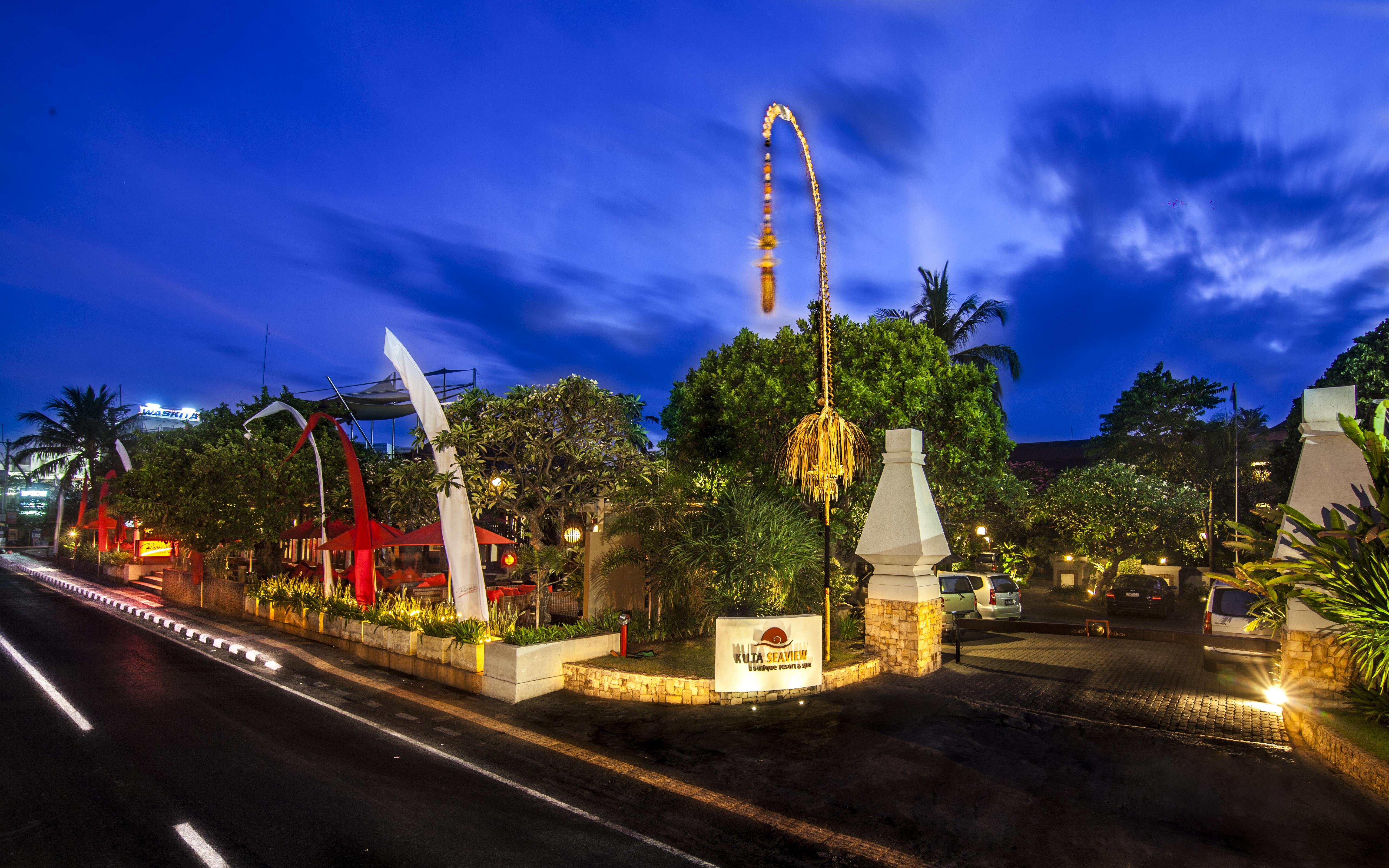 Kuta Seaview Boutique Resort Esterno foto